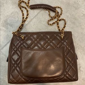 Bruno Magli brown leather bag